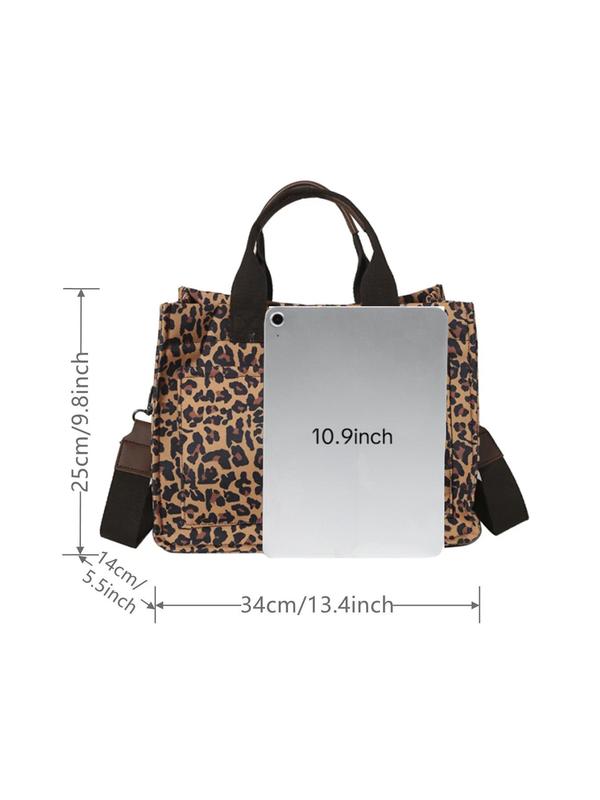 Fashion Butterfly Pattern  Wide Shoulder Strap Tote Bag, 2024 New Style Casual Versatile Shoulder Bag for Women, Trendy All-match Bag for Daily Use