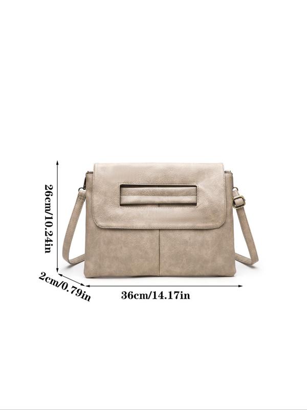 Women's Summer 2024 Business Style Oversized Clutch, Trendy Minimalist Large Capacity Envelop Clutch, Designer Bag, Chic Vintage Bag for Daily & Work Use, Fall Outfits, Fall Freshness