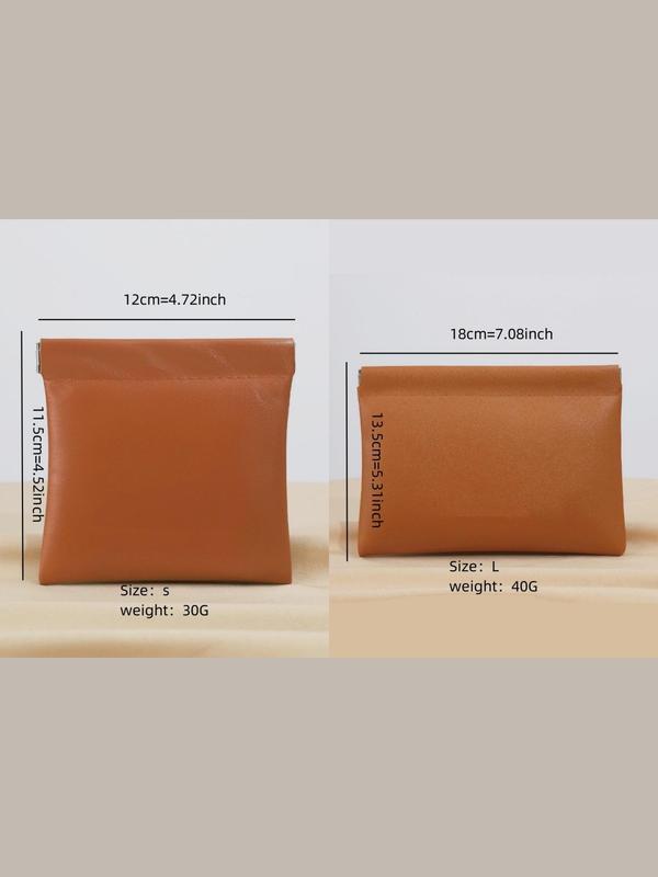 Women's Solid Color Mini Wallet, Fashionable Storage Coin Purse for Daily Used, Casual Trendy Versatile High-quality Daily Wallet