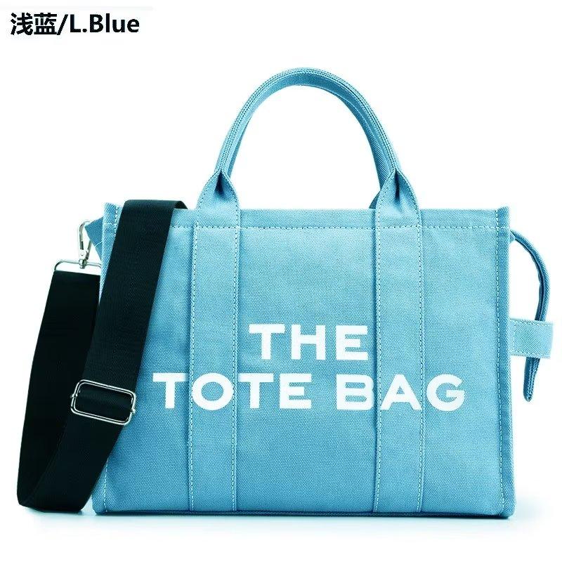 THE TOTE BAG Designer Fashion Handbag Shoulder Strap Crossbody Handbag Adjustable Large Capacity Canvas Women's Bag