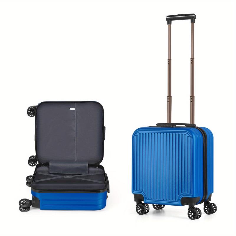 18 Lightweight Compact Luggage - Durable Hard Shell Spinner Suitcase - Airline Approved, Effortless Rolling, Perfect Carry-On for Travelers