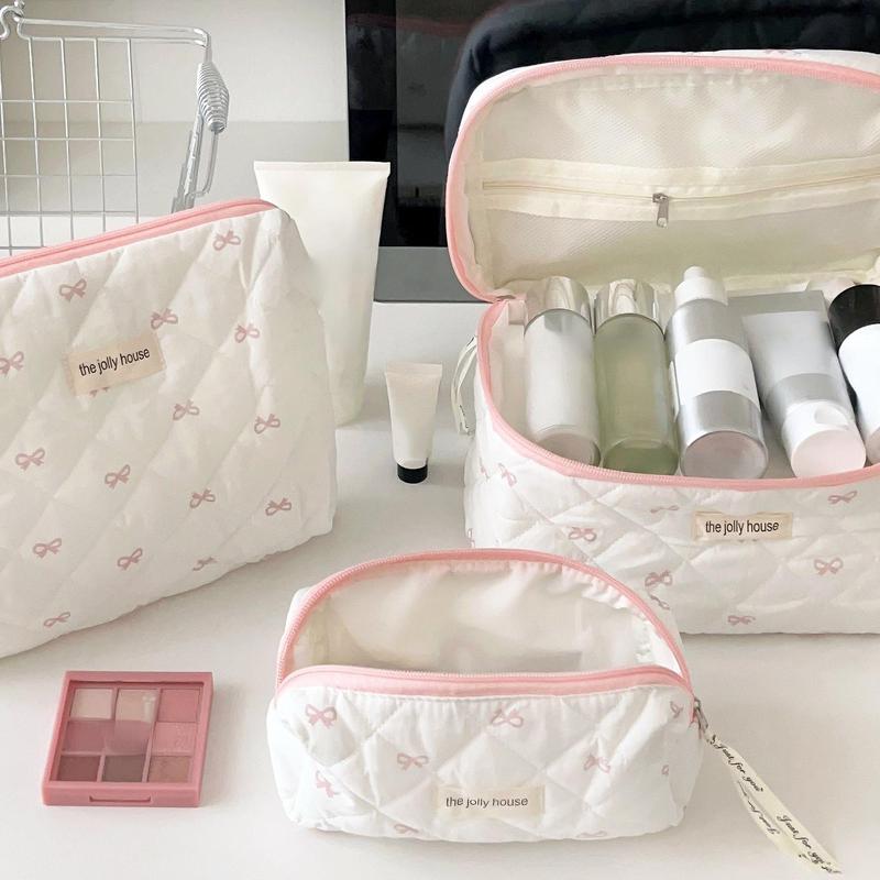 Makeup Brush Bag, Portable Large Capacity Travel Cosmetics Washing Storage Bag, Eyebrow Pen Eye Shadow Brush Storage Bag