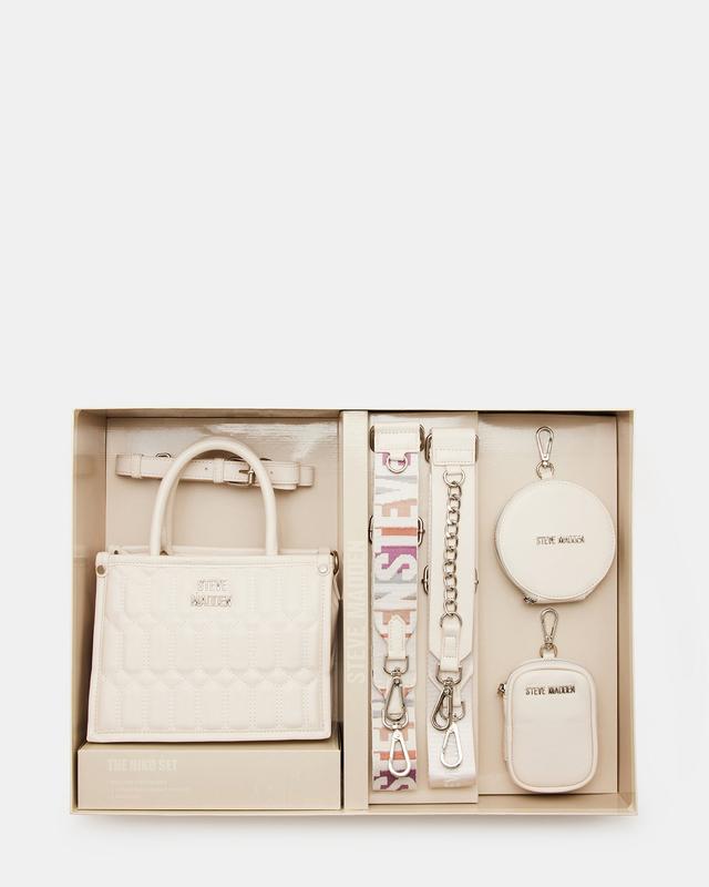 Steve Madden NIKO GIFT SET CREAM FABRIC