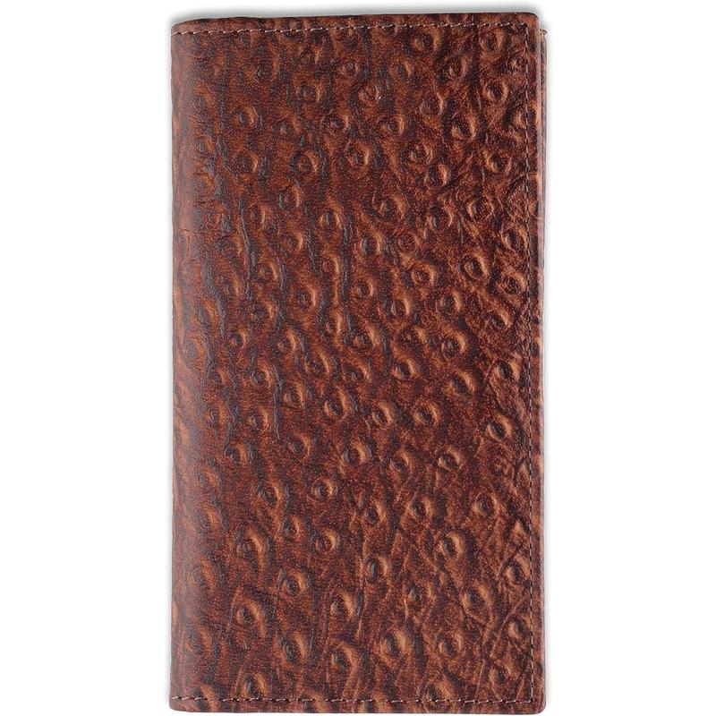 Men's RFID Vintage Look premium Genuine Leather Long Bifold Wallet Checkbook Wallets,buffalo vintage leather