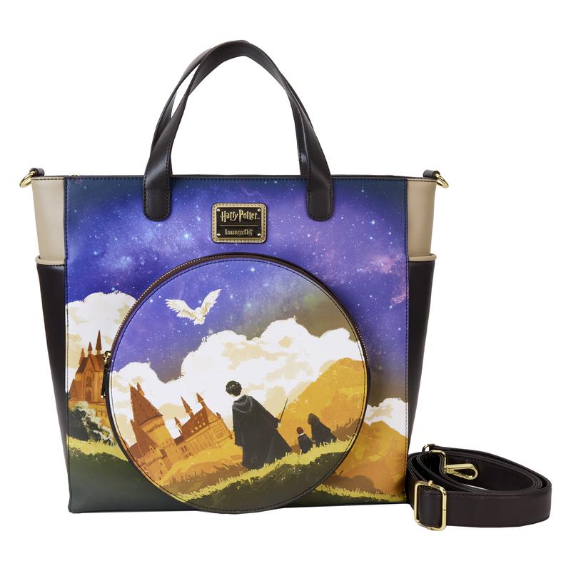 Harry Potter Hogwarts Starry Sky Convertible Backpack & Tote Bag