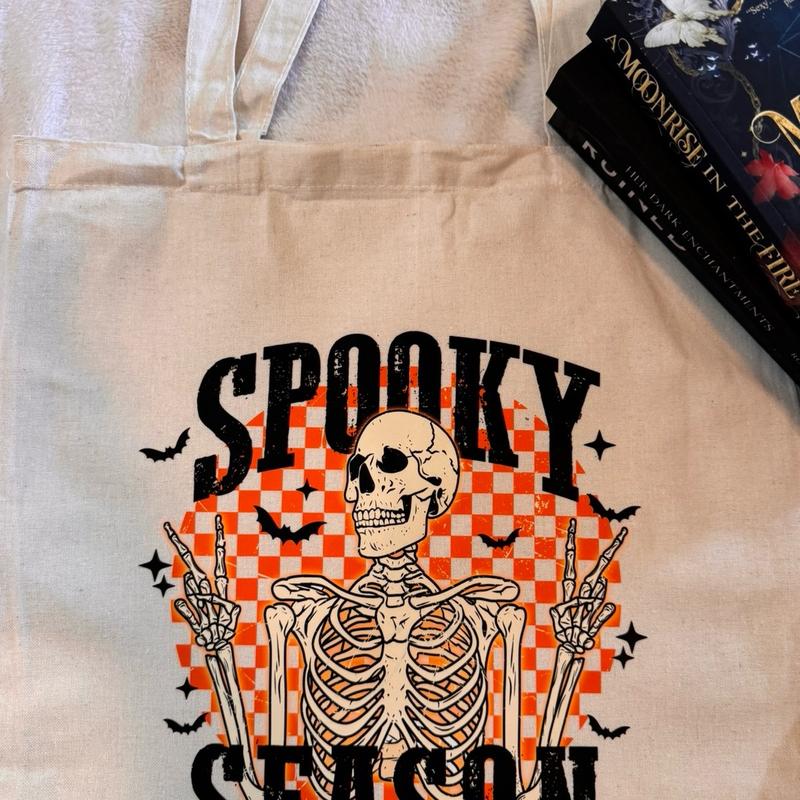 Spooky- Halloween-Tote Bag - Choose your design.