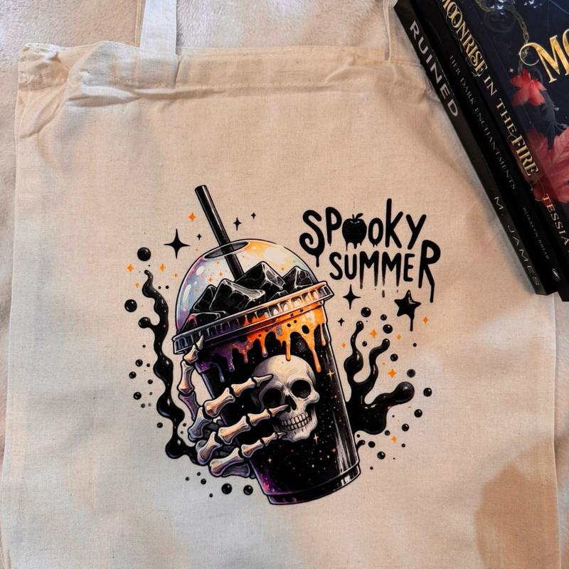 Spooky- Halloween-Tote Bag - Choose your design.