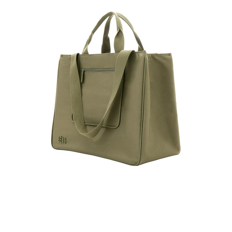 BEIS The East West Tote in Olive