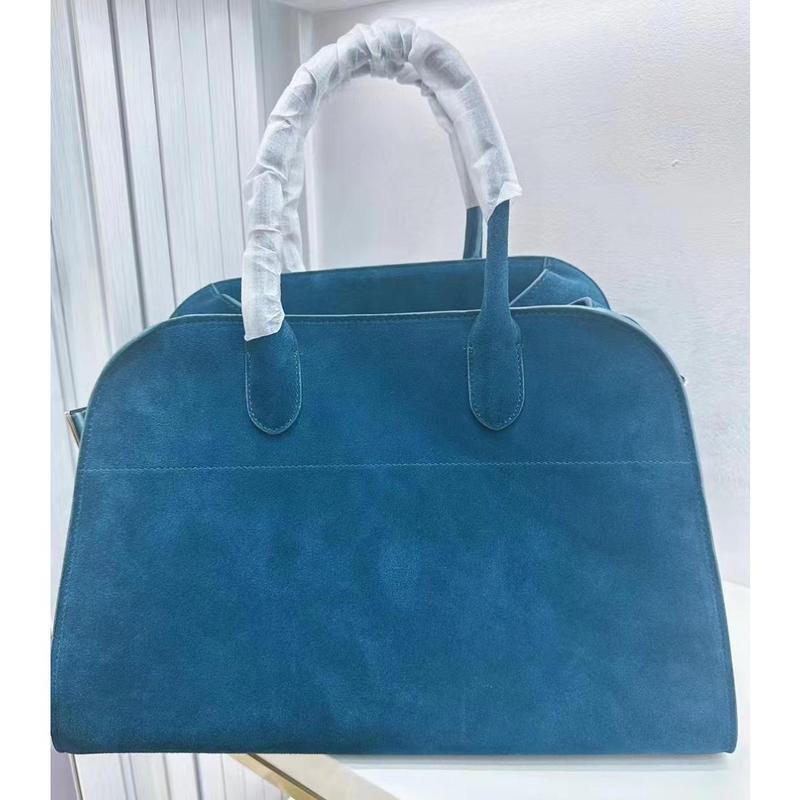 The * RW Bag Cowhide Frosted Niche Tote Bag 2024 Autumn and Winter New Large Capacity Handbag New Color in Stock