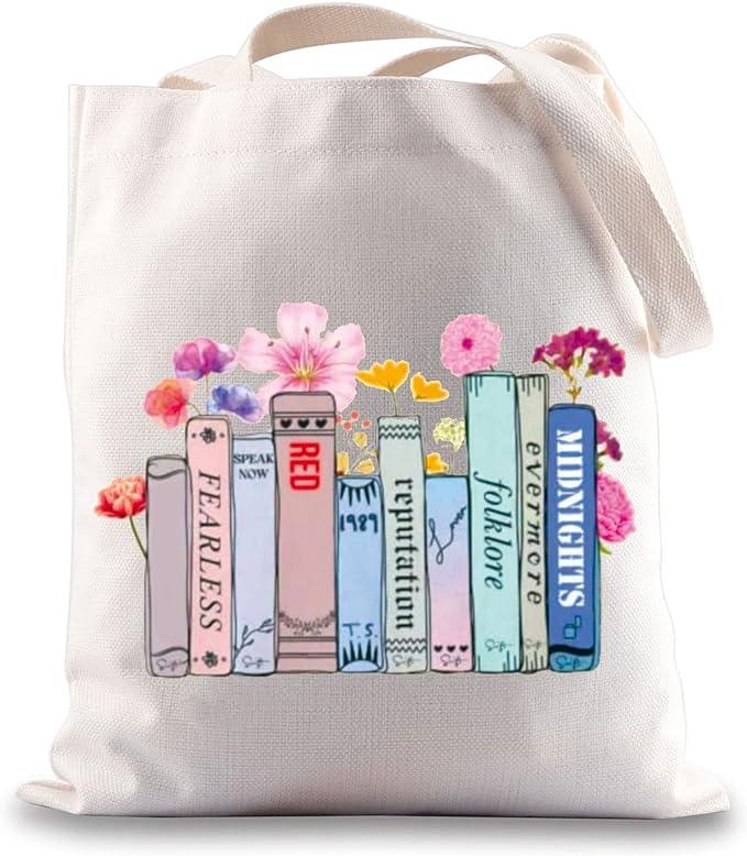 Singer Album Tote Bag Song Inspired Gift Album Gifts Music Lovers Reusable Bag For Women