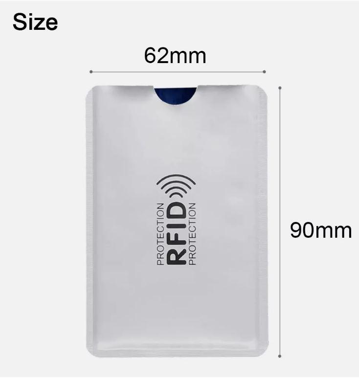 10x RFID Blocking Sleeves Credit Card Protector Holders Theft Protection Secure