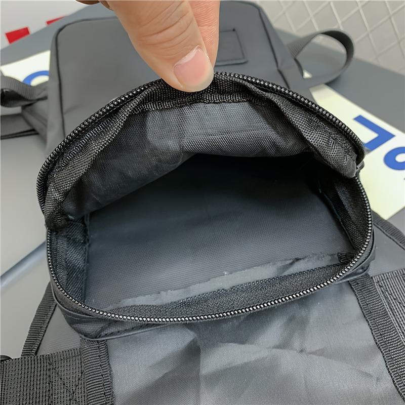 Men's Nylon Drop Leg Bag Fashion Hip Waist Bag Thigh Butt Waist Bag Multi-Functional Tactical Riding Male Shoulder Messenger Bag