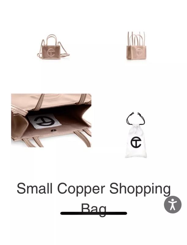 Telfar Small Copper Women's Shopping Bag