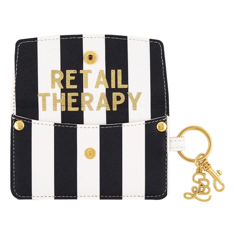 Santa Barbara - Credit Card Wallet - Retail Therapy - Striped