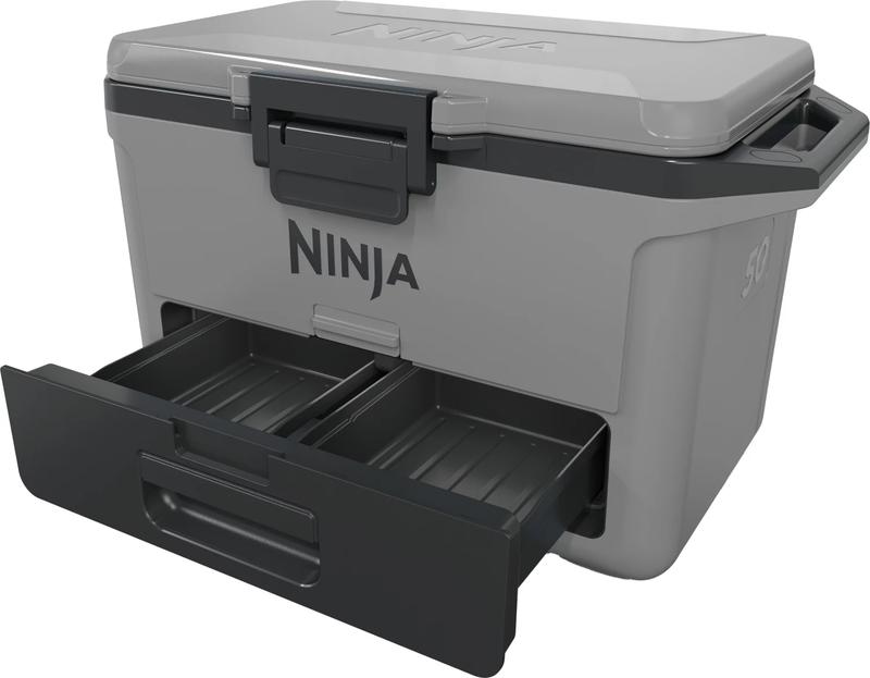 Ninja FrostVault 50 Qt. Hard Cooler with Dry Zone, Cooler box, Best cooler hard cooler