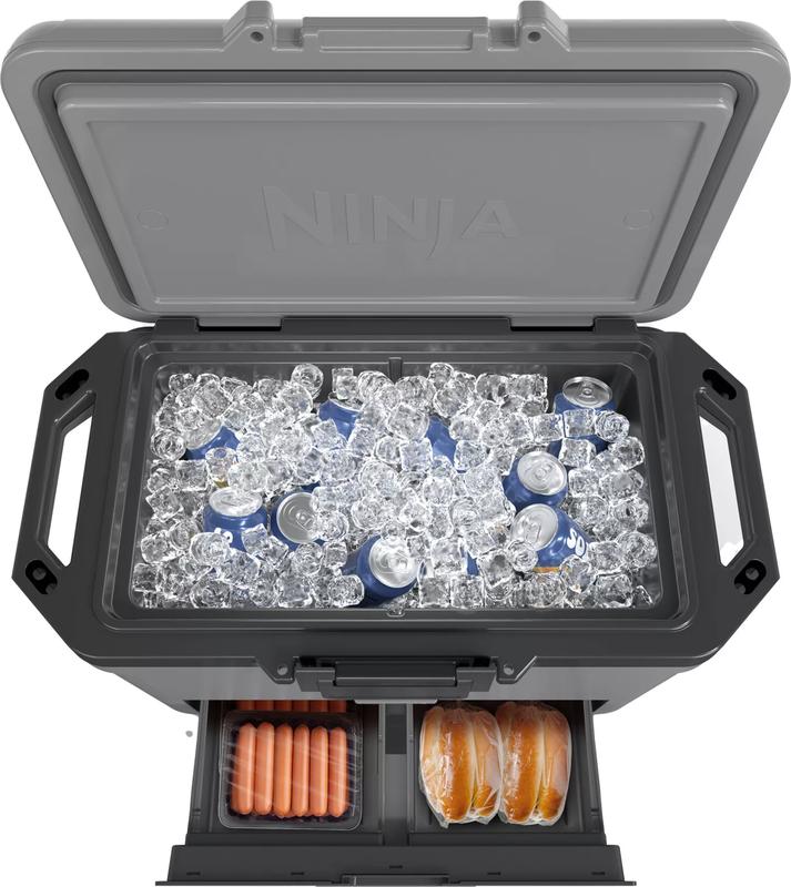 Ninja FrostVault 50 Qt. Hard Cooler with Dry Zone, Cooler box, Best cooler hard cooler