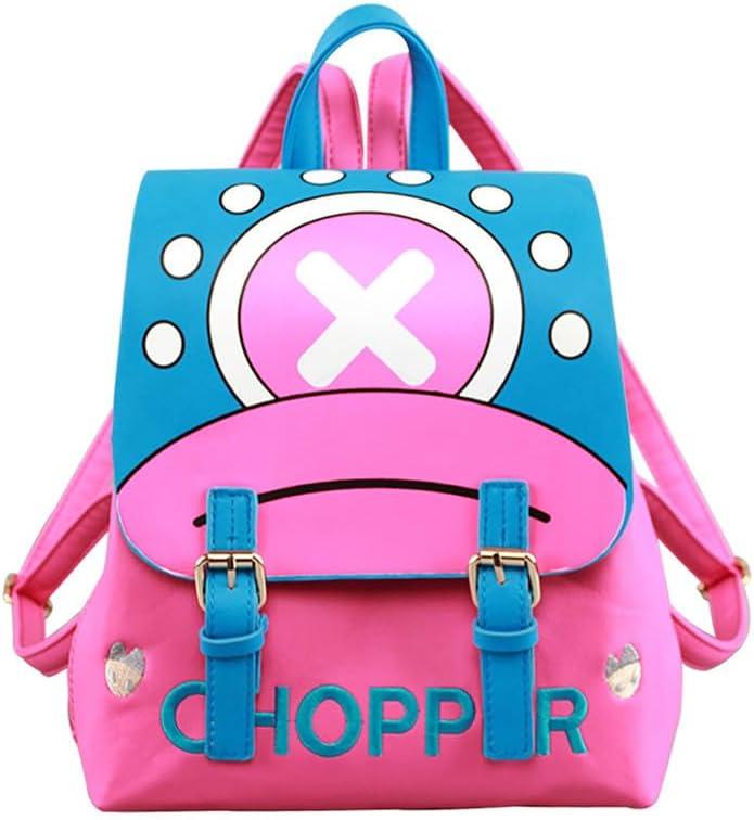 One Piece Backpack Tony Tony Chopper Pink Backpack Anime Cute Backpack Leisure Bag 3d Travel Bag