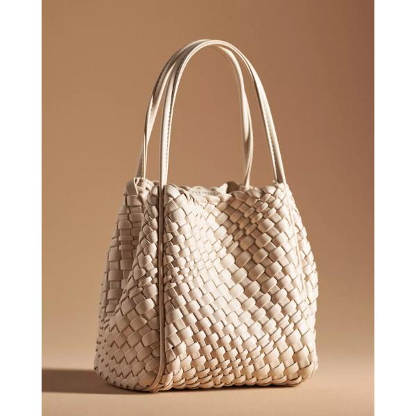 The Woven Mini Hollace Tote by Anthropologie - Available in 7 Colors