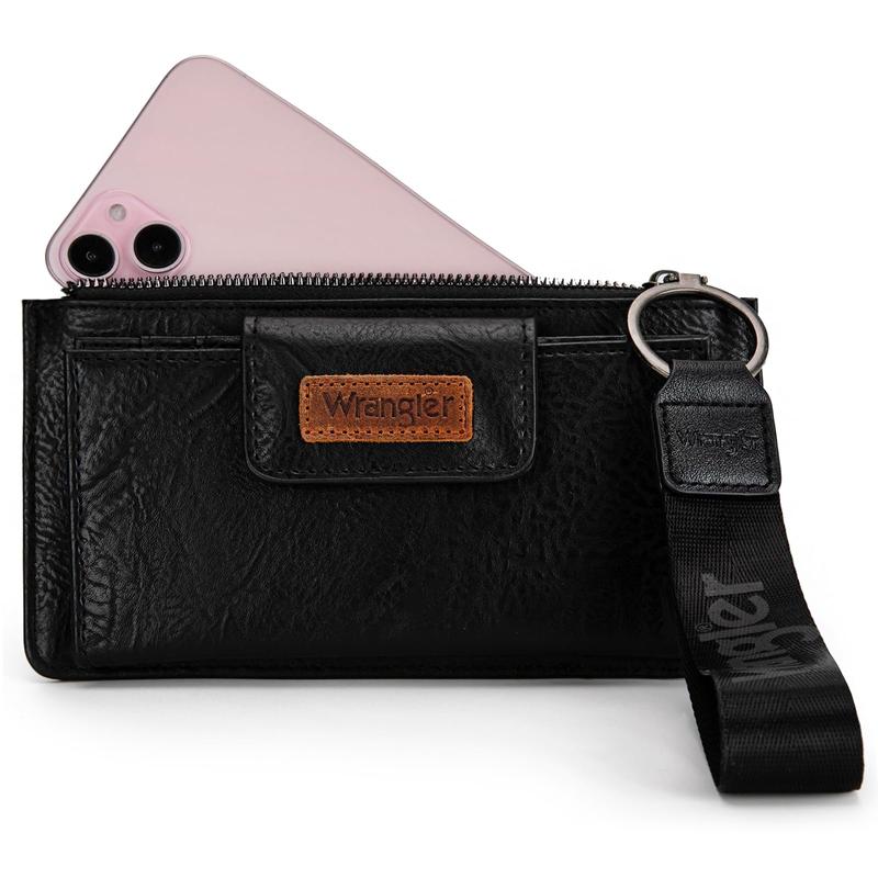 Wrangler Wristlet Wallets for Women with ID Window and a Coin Purse