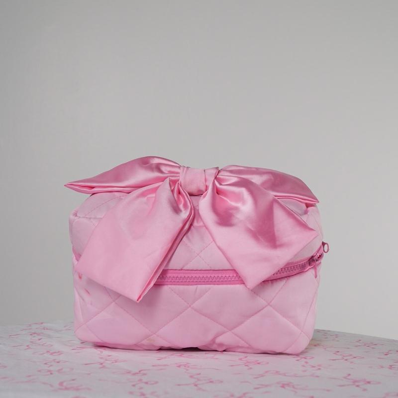 Bow Makeup Bag for Women - Perfect for Travel