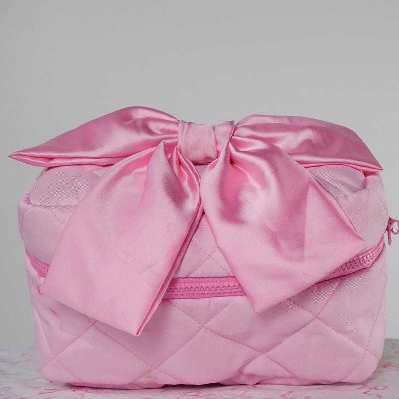 Bow Makeup Bag for Women - Perfect for Travel