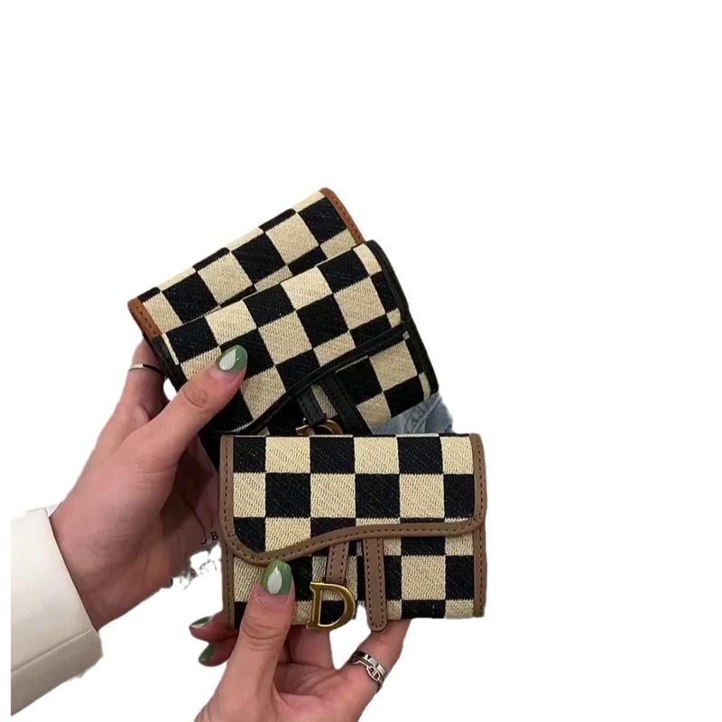 New Lattice Exquisite High-Grade Card Bag for Women - Multi-Card Bank Card Holder