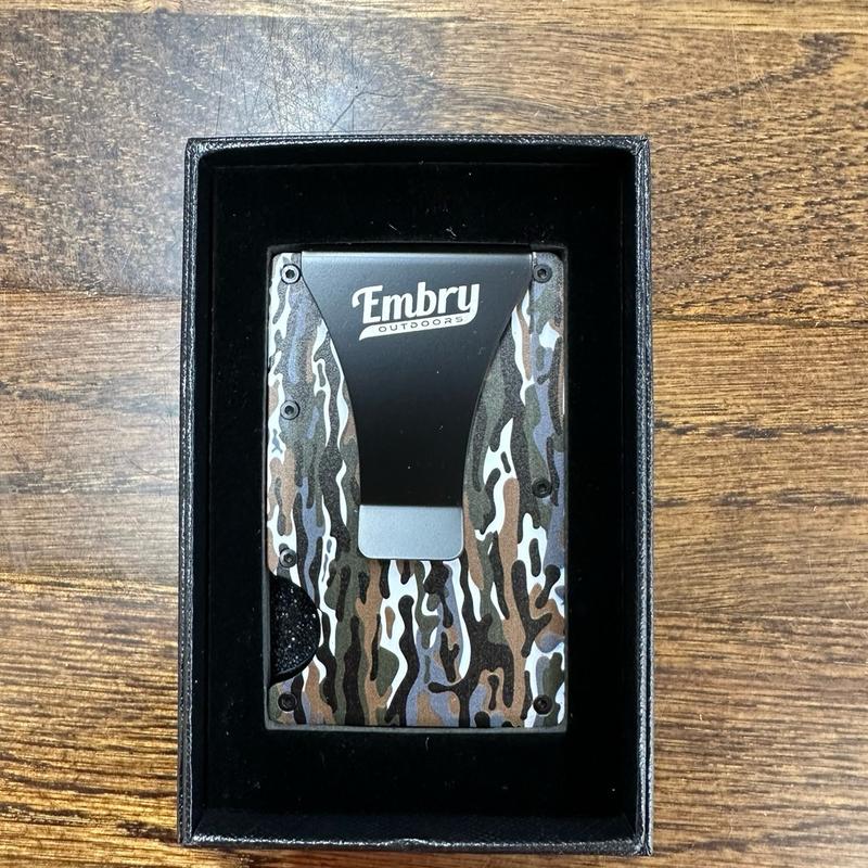 Embry Money Clip Wallet - Ranch Camo