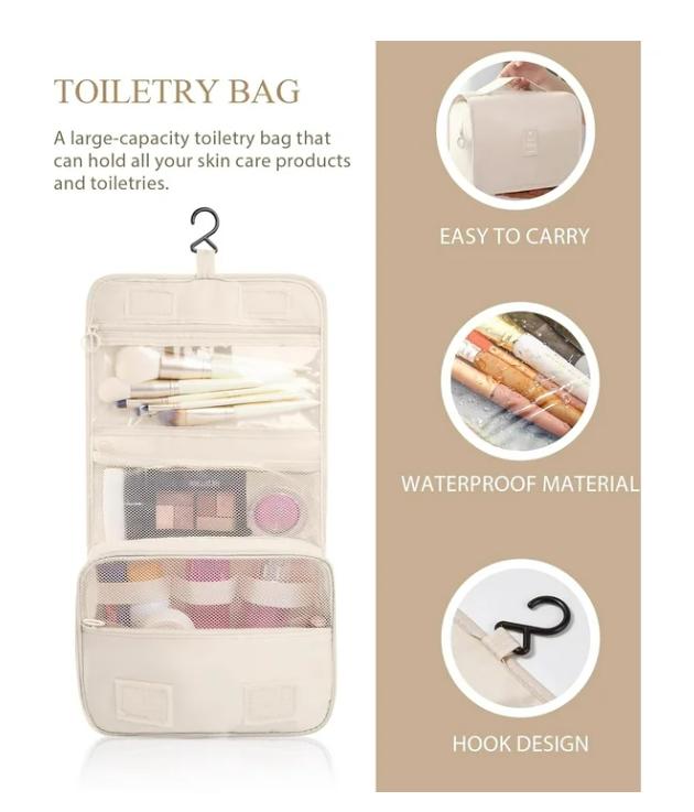 10 Set Packing Cubes Luggage Organizers for Travel Accessories Essentials Organizer Bags-Beige