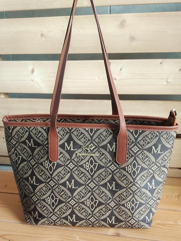 Fashionable Large Capacity Tote Bag, All Over Pattern Shoulder Bag for Women, Casual Trendy Versatile High-quality Daily Commuting Bag, Girl Fashionable Shopping Bag