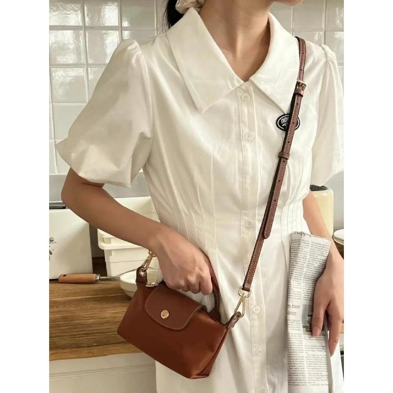 High Quality Shell Bags for Women 2024 Brand Shoulder Bag Luxury Purses and Handbags Designer Crossbody Bag Cute Small Satchel longchamp fashion crossbody