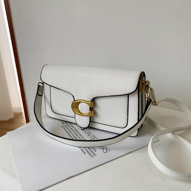 Niche Texture Retro Small Bag 2024 New Bag Women's Bag Crossbody Bag High-end Fashion Small Square Bag