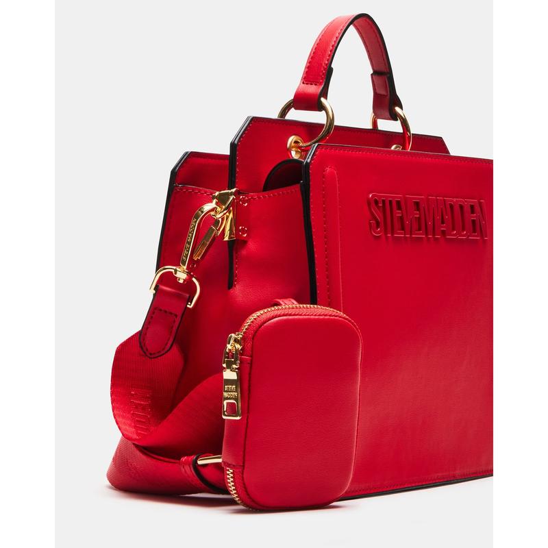 Steve Madden EVELYN BAG RED Crossbody Bags