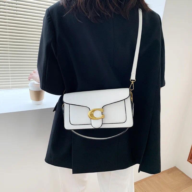 Niche Texture Retro Small Bag 2024 New Bag Women's Bag Crossbody Bag High-end Fashion Small Square Bag