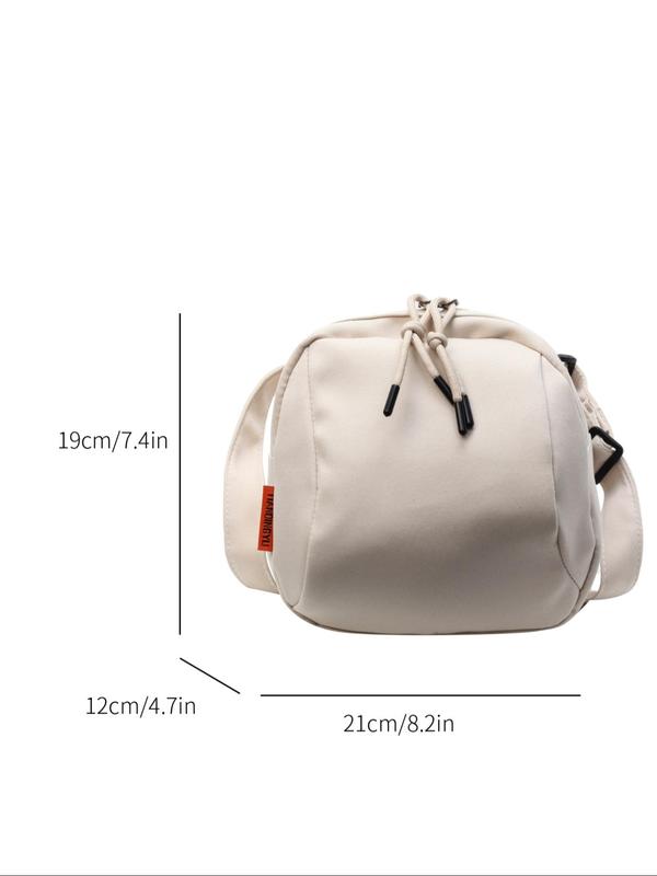 Women's Solid Color Zipper Crossbody Bag, Fashionable Casual Phone Wallet Bag for Daily Used, Casual  High-quality Daily Commuting Bag, Girl  Shopping Bag