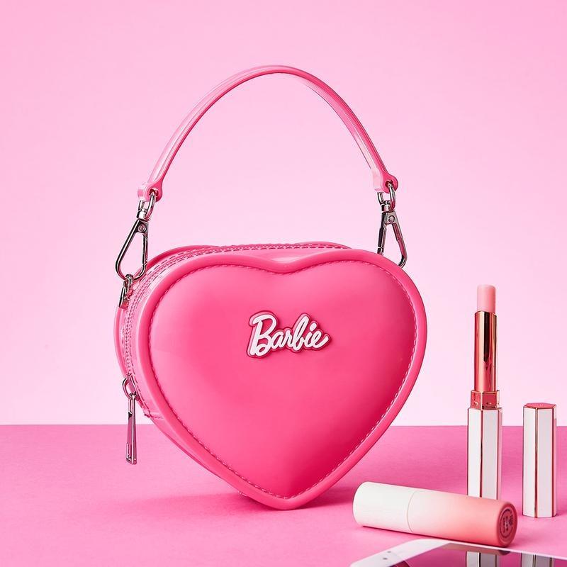 Barbie Love Jelly Handbag Crossbody Bag Handbag PVC Material Rose Red Mini Bag Sweet Style Bag  Bag High Quality, christmas gift, holiday gift