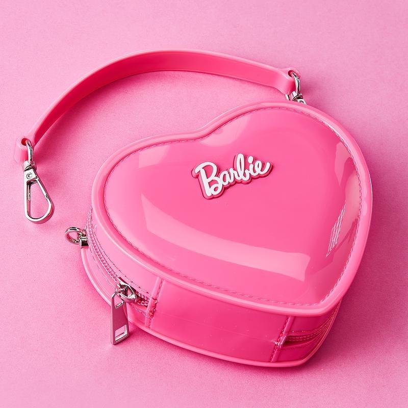 Barbie Love Jelly Handbag Crossbody Bag Handbag PVC Material Rose Red Mini Bag Sweet Style Bag  Bag High Quality, christmas gift, holiday gift