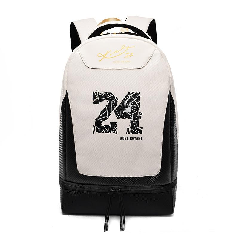 Ko-be Commemorative Backpack Multi-Functional No.24 Basketball Bag Schoolbag