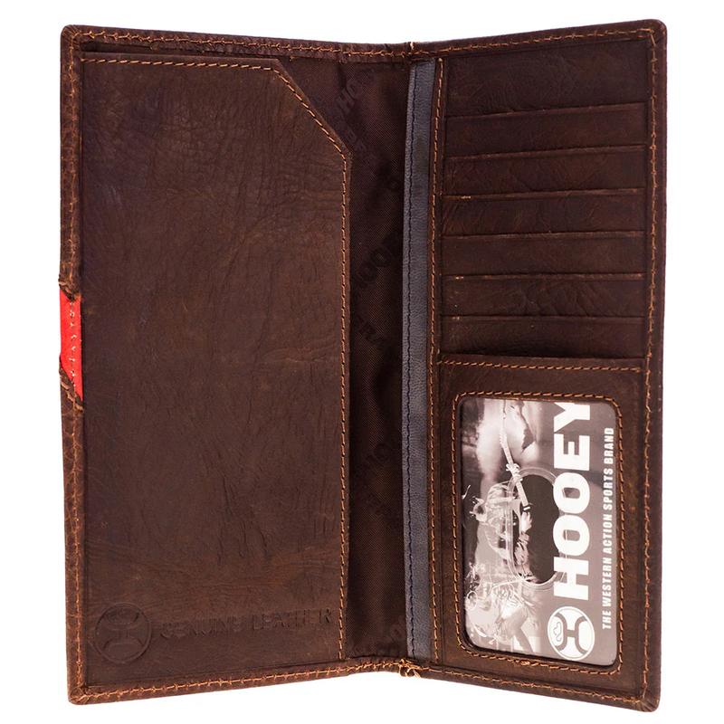 Casa Raul Hooey Texican Hooey Laser Brown - Accessories Wallet  - Hw035-Br