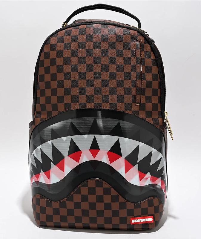 Backpack Sprayground Sharks in Paris Lenticular - Durable Water-Resistant Material, Spacious Storage, Padded Straps for Comfort, Ideal for Trendy Urban Style