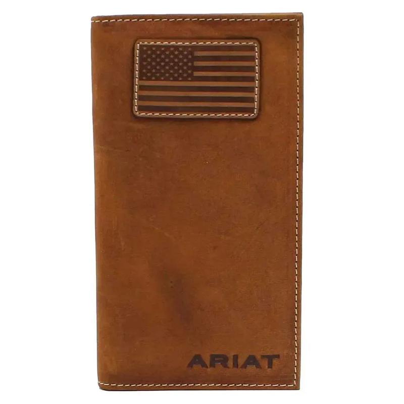 Ariat USA Flag - Men's Rodeo Wallet