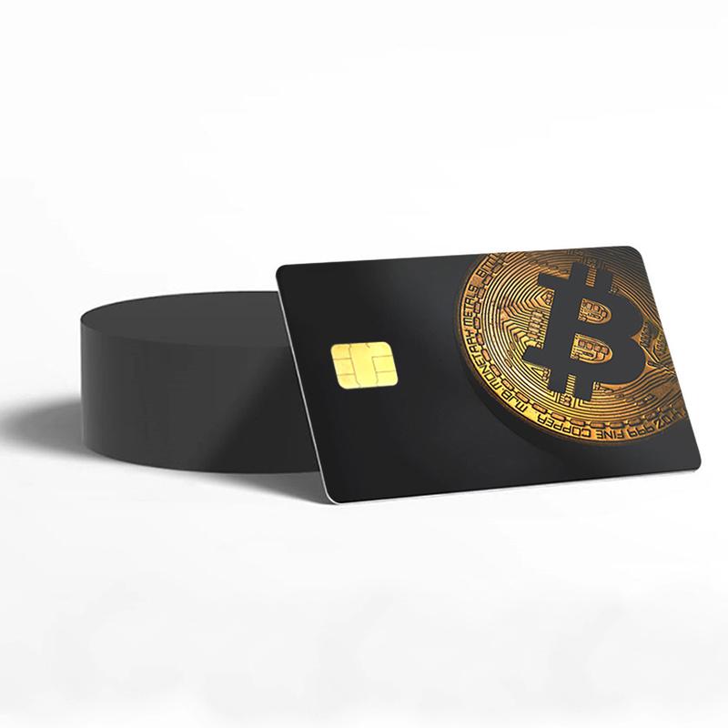 Bitcoin Gold Credit Card Skin – Sleek and Durable Cryptocurrency-Inspired Card Cover