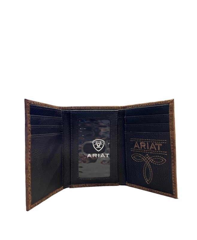 Casa Raul Ariat Trifold Two Tone Leather - Accessories Wallet  - A3552744