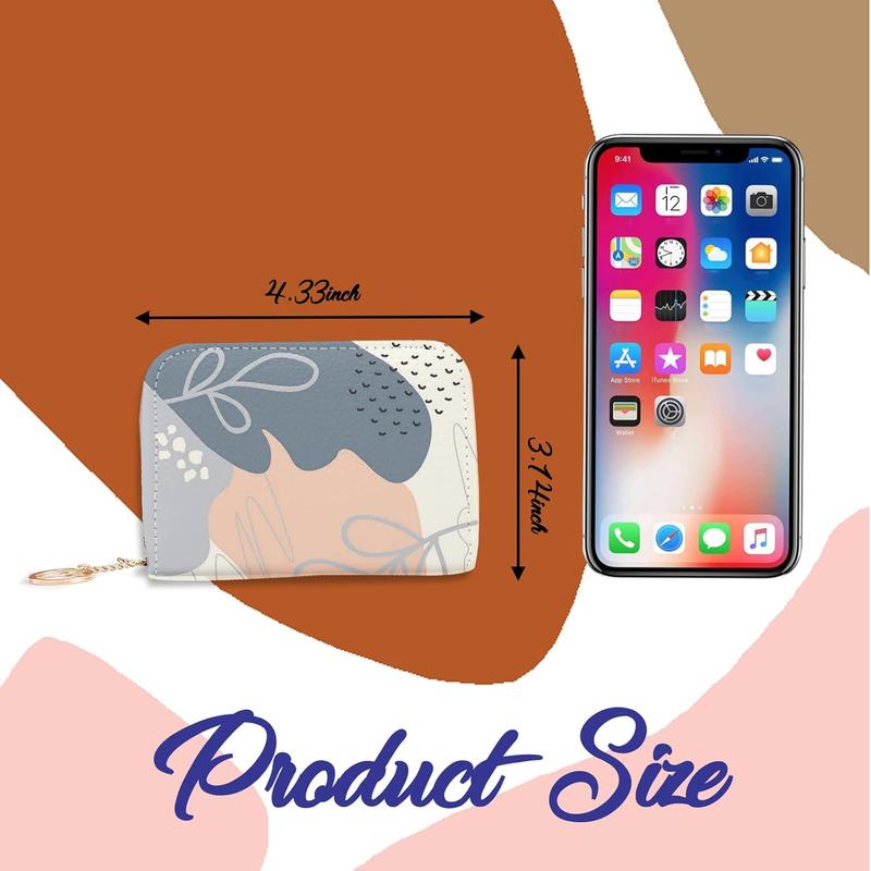 Credit Card Holder,Stay Safe and Stylish with Our RFID-Blocking Slim Wallet for Women.Perfect for Business and Everyday Use,Keep Your Belongings Safe and Organized