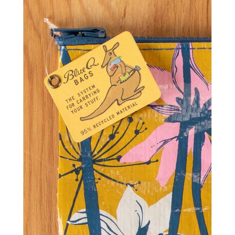 Wildflowers Stand Tall In The Fiercest Of Winds Zipper Pouch | Storage Case Organizer | 7.25