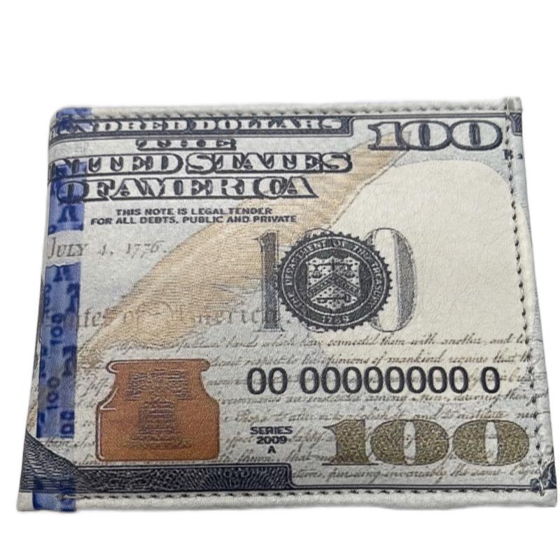 100 dollar bill Short Wallet