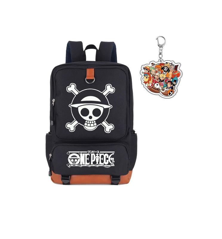 One Piece Backpacks Anime Backpack 17inch School Laptops Backpacks Casual Daypacks Hiking Daypacks