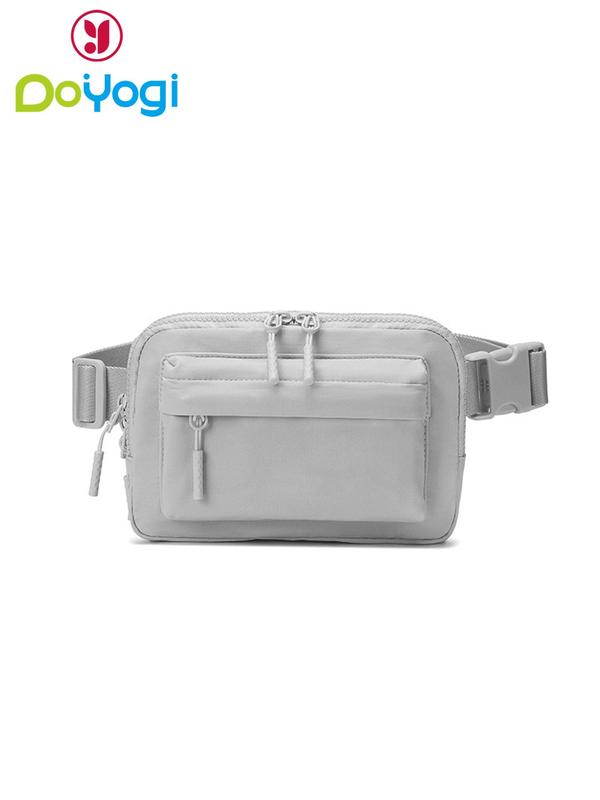 Women's Solid Color Fanny Pack, Fashionable Large Capacity Sling Bag for Daily Used, Casual Trendy Versatile High-quality Daily Commuting Bag, Belt Bag, Work Bags, Bags for Women