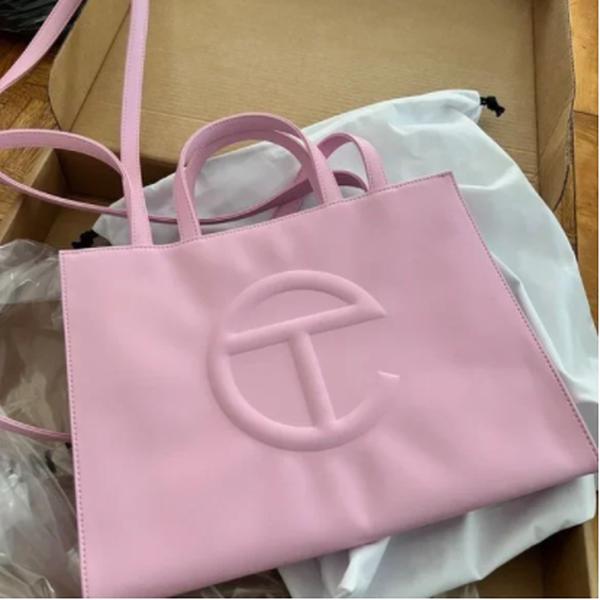 NWT Authentic Medium Bubblegum Pink Telfar shoulder bags Totes