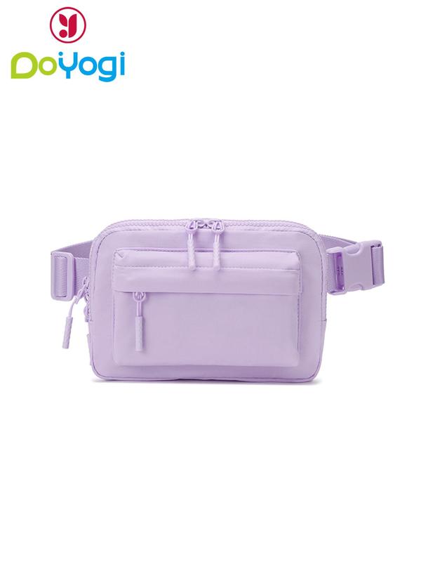 Women's Solid Color Fanny Pack, Fashionable Large Capacity Sling Bag for Daily Used, Casual Trendy Versatile High-quality Daily Commuting Bag, Belt Bag, Work Bags, Bags for Women