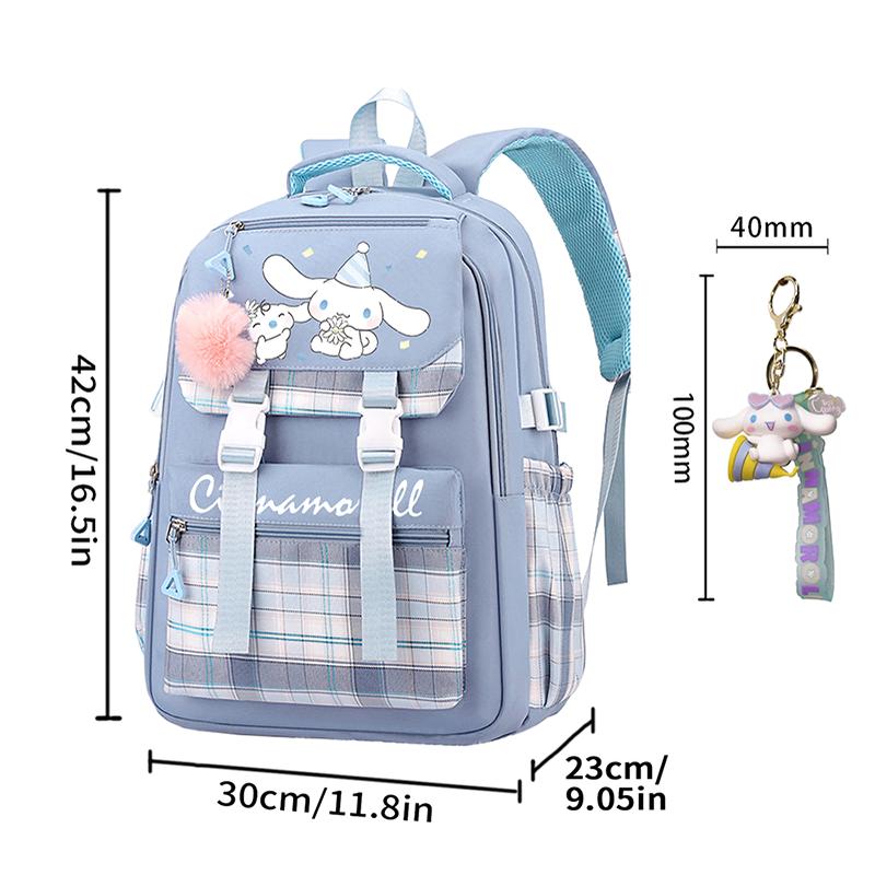 cute Kawaii Cinnamoroll Backpack Backpacks, Comfortable and Stylish,Cartoon Schoolbag, Daypack Waterproof and Dustproof,Bag Large Capacity